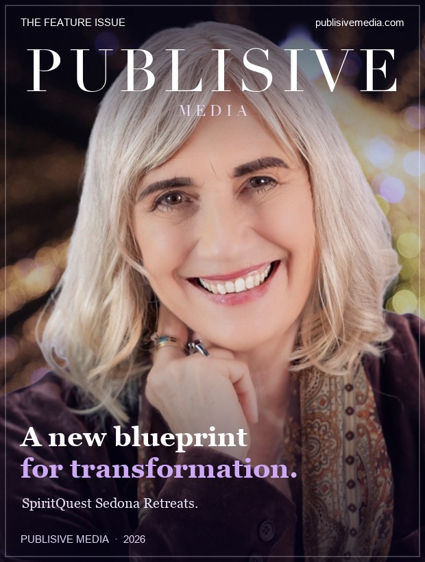 SpiritQuest Sedona on a Publisive Media cover