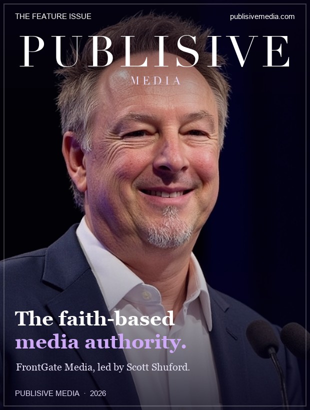 Scott Shuford on a Publisive Media cover