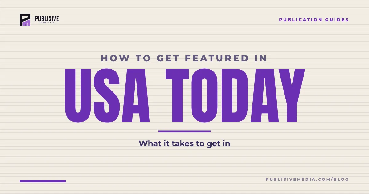 How to Get Featured in USA Today in 2026