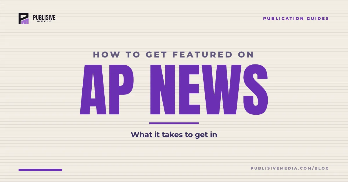 How to Get Featured on AP News in 2026