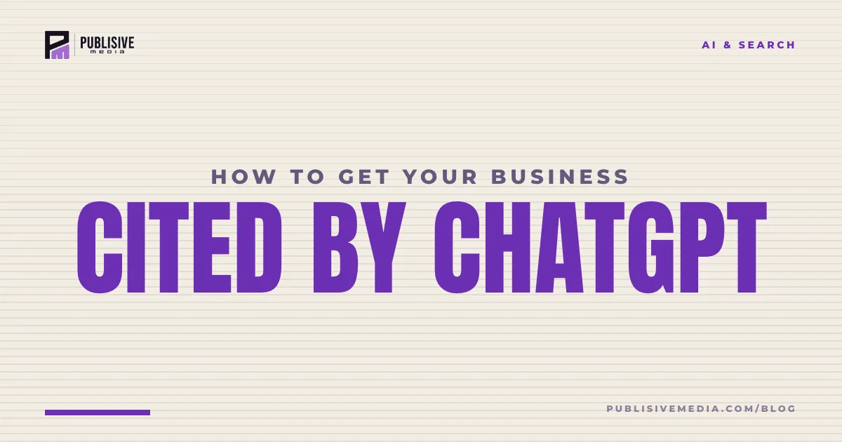 How to Get Your Business Cited by ChatGPT