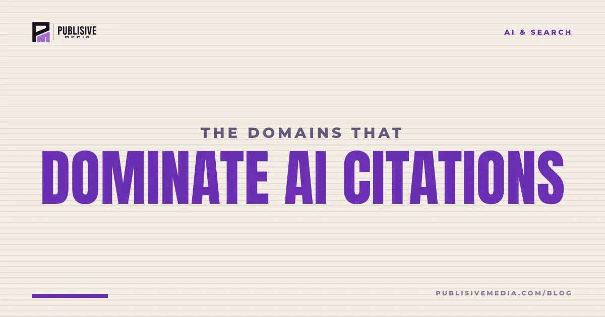 The Domains That Dominate AI Citations