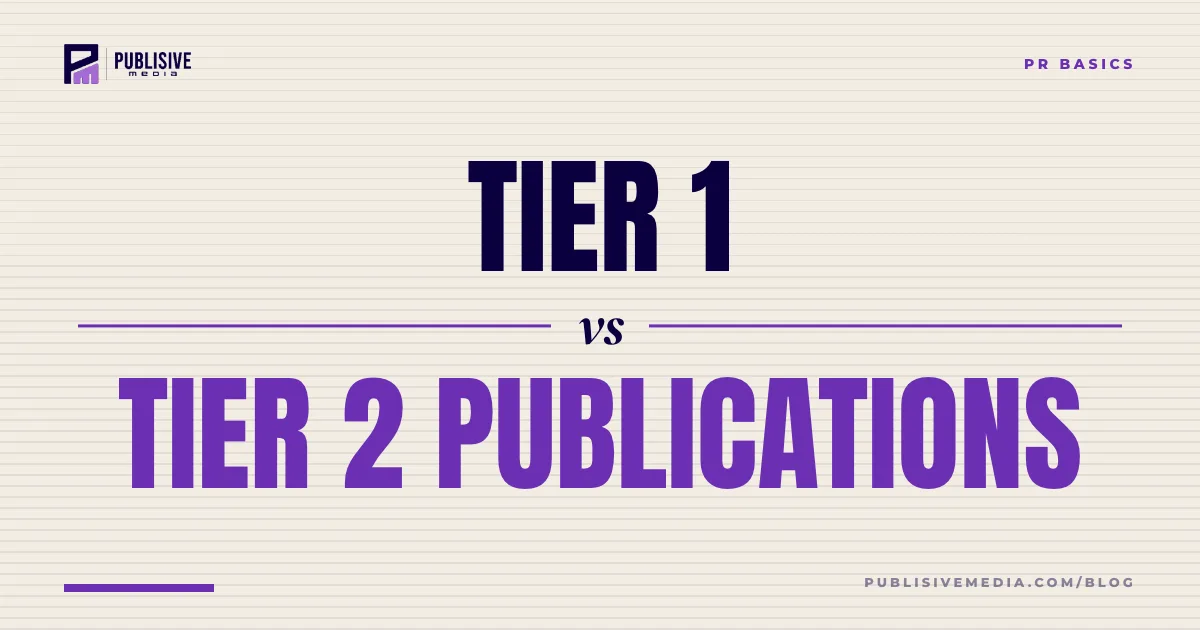 Tier 1 vs Tier 2 Publications: What the Terms Actually Mean
